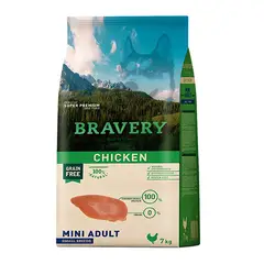 BRAVERY - Mini Adulto Pollo 7 kilos