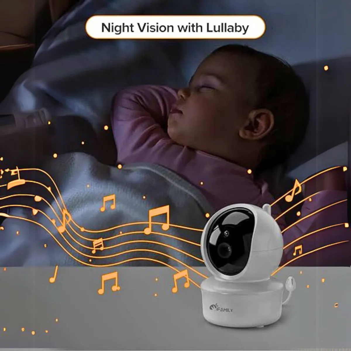 GENERICO - Monitor de bebés Baby monitor SM650 5 control remoto