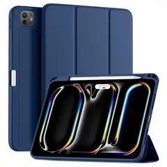 JOIGO - Funda Smart Cover Para iPad Pro 11 M4 2024 Con Ranura Azul