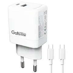 LENYES - Cargador Telefono Puerto Usb 30W PD 35W Con Cable Usb Type C