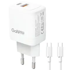 LENYES - Cargador Telefono Puerto Usb 18W PD 20W Con Cable Usb Type C