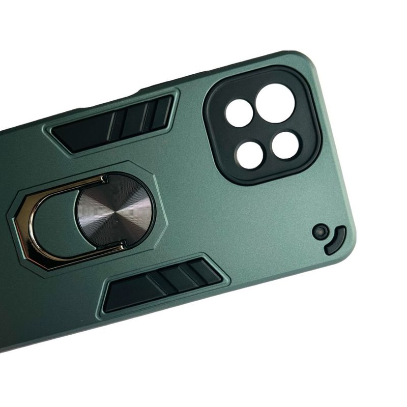 GENERICO - Carcasa Para Xiaomi Mi 11 Lite 4g / 5g Anti Golpes Anillo Plomo