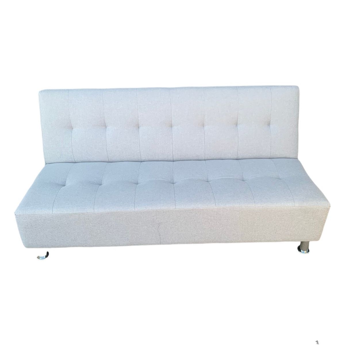 MUEBLES NEW - SOFA CAMA NEW GRIS LINO