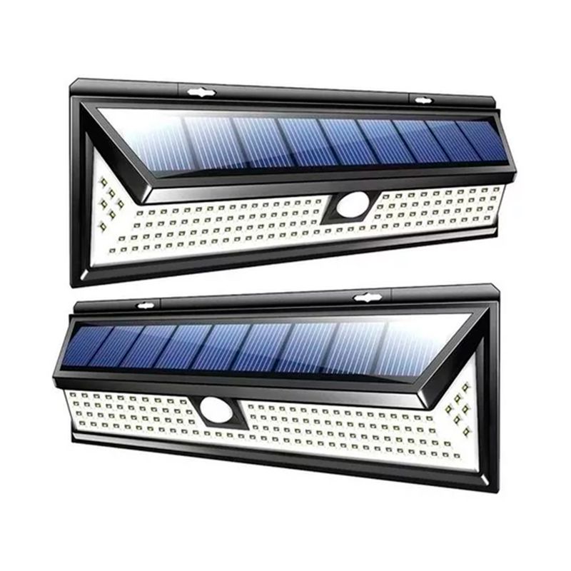 GENERICO - Foco Exterior Solar 118 Led Sensor Movimiento