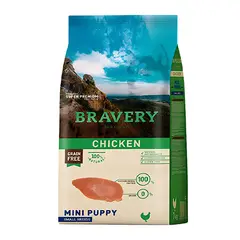 BRAVERY - Mini Puppy Pollo 7 kilos
