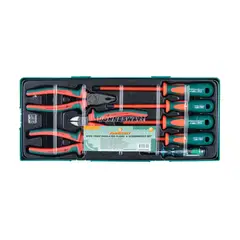 JONNESWAY - Destornilladores y Alicates Aislados 1000v - 8 pzs