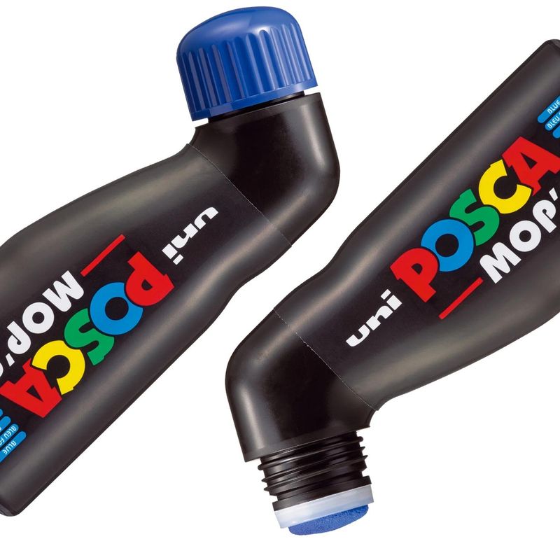 UNI POSCA - Marcador Posca MOP'R PCM-22 (3 a 19mm) 8 Colores