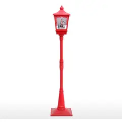 ARTIHOGAR - Faro de Navidad 190 cm Nieve y Música