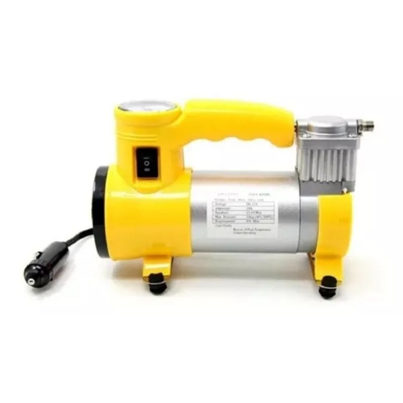 GENERICO - Mini Compresor Cyclone 12vinflador Multifuncional150psi