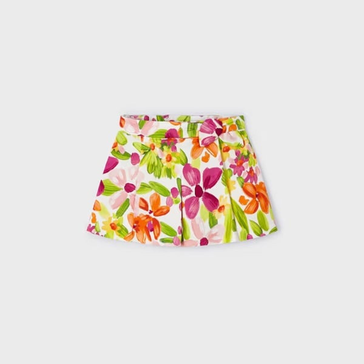 MAYORAL - Short satén estampado niña