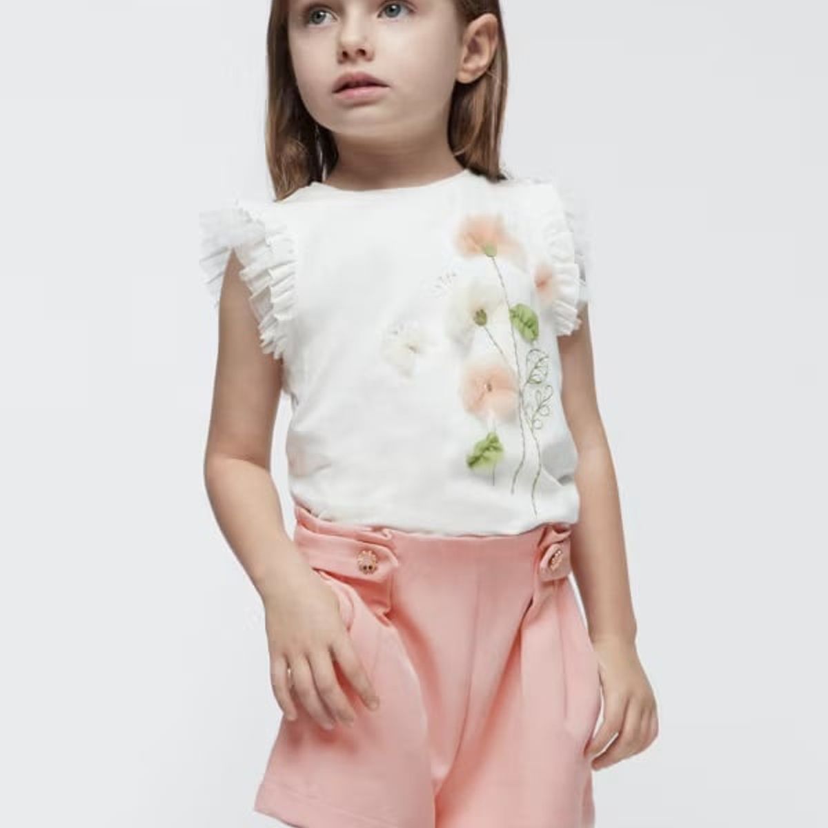 MAYORAL - Short crepé niña