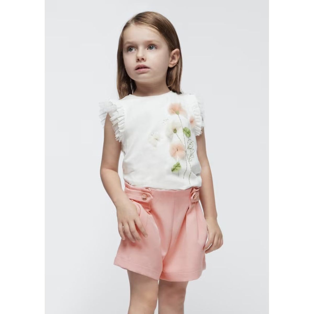 MAYORAL - Short crepé niña