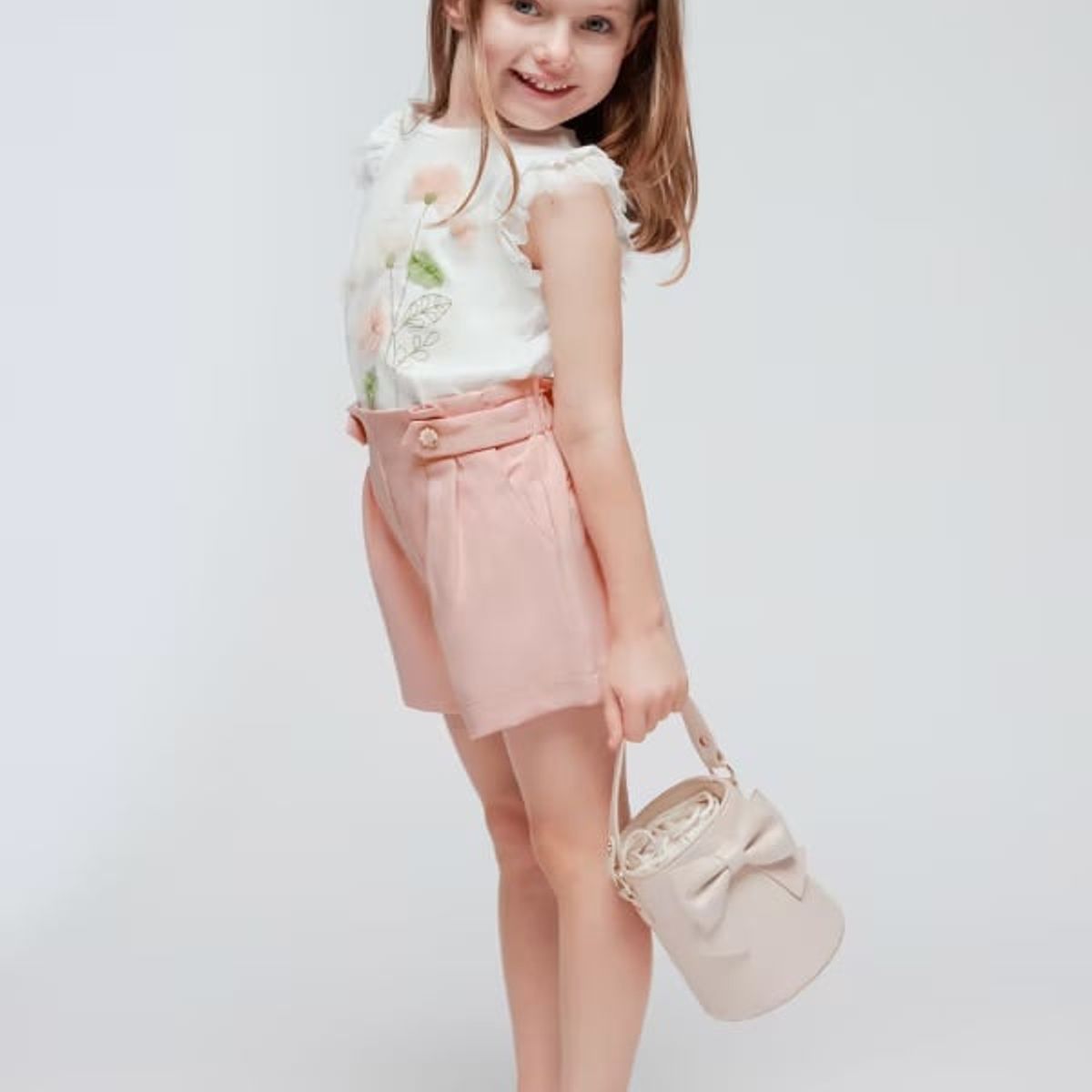 MAYORAL - Short crepé niña