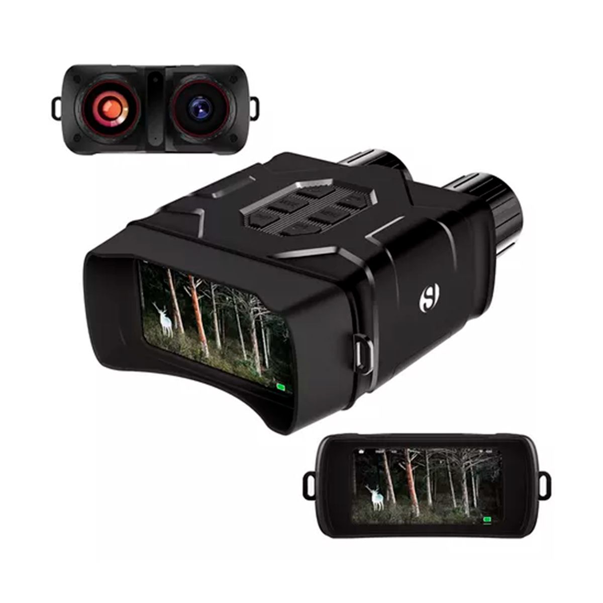 GENERICO - Binoculares Prismaticos Nocturnos 400m - 500m