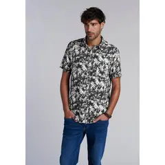 FEROUCH - Camisa Estampada Ohio Fj Gris