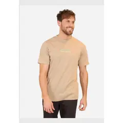 RIP CURL - Polera M/C Oahu Logo Cafe Hombre