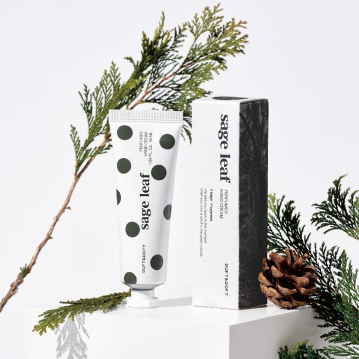 DUFT & DOFT - Crema de manos perfumada nutritiva Sage Leaf