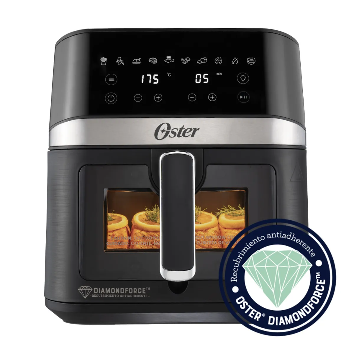 Oster Freidora de Aire Digital 6L DiamondForce CKSTAF60WDDF