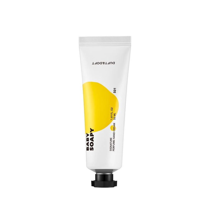 DUFT & DOFT - Crema de manos perfumada hidratante Baby Soapy