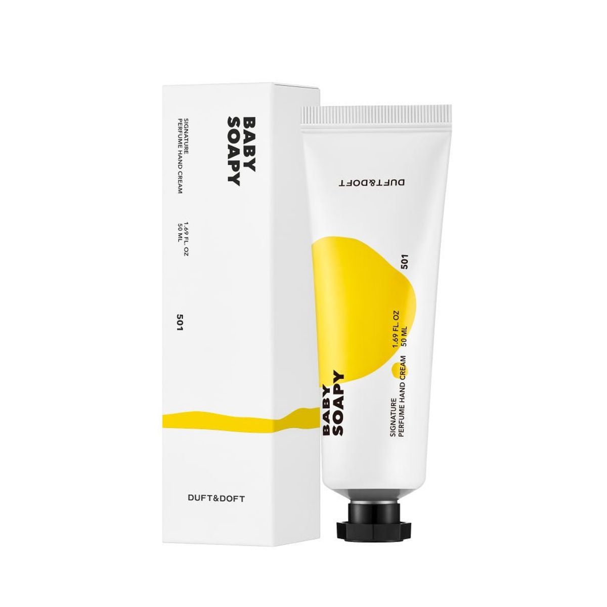 DUFT & DOFT - Crema de manos perfumada hidratante Baby Soapy