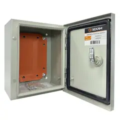 GENERICO - Gabinete Metálico Tablero electrico 250x200x150 de 1 puerta