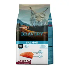 BRAVERY - Gatos Esterilizados Salmón 7 kilos