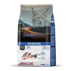 BRAVERY - Gatos Arenque 7 kilos