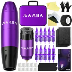 GENERICO - Kit de tatuaje inalámbrico Mamba FULL