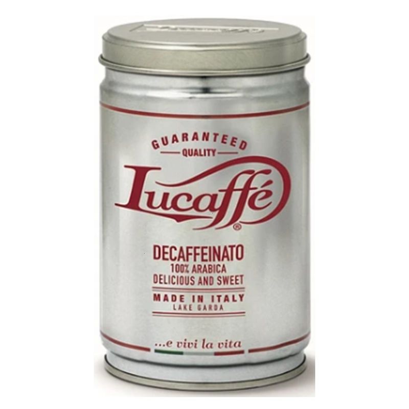 LUCAFFE - Café Italiano Lucaffe Descafeinado Molido 250 Gr