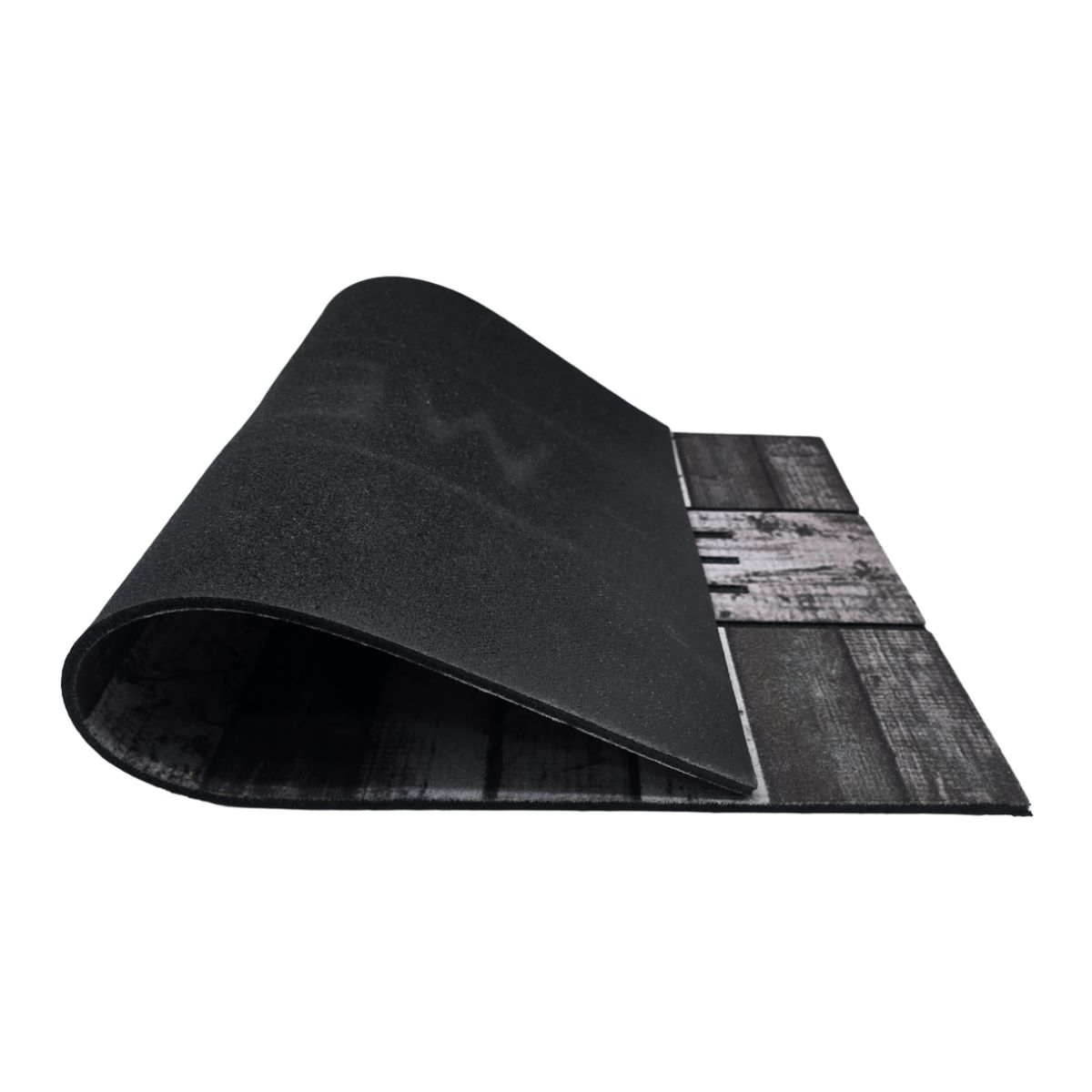 GENERICO - Alfombra Limpiapies Felpudo Alfombra De Entrada Welcome Gris