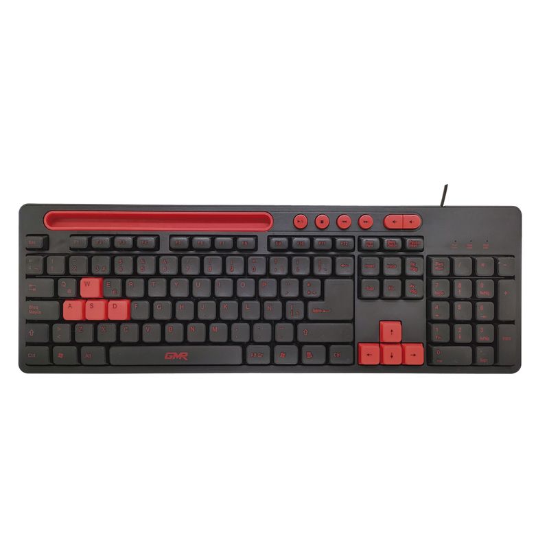 MULTILASER - Teclado Gamer Multilaser con Soporte Para Telefono TC504