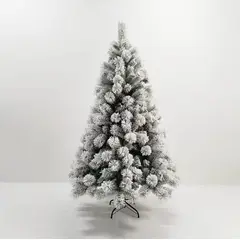 GENERICO - Árbol De Navidad Nevado 180cm Frondoso Árbol Artificial