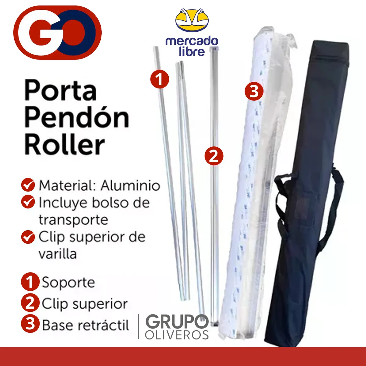 GENERICO - Pendon Roller 200x80 cm