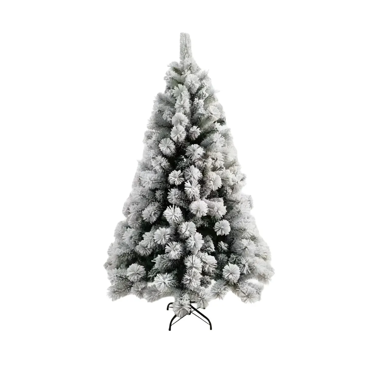 GENERICO - Árbol De Navidad Nevado 180cm Frondoso Árbol Artificial