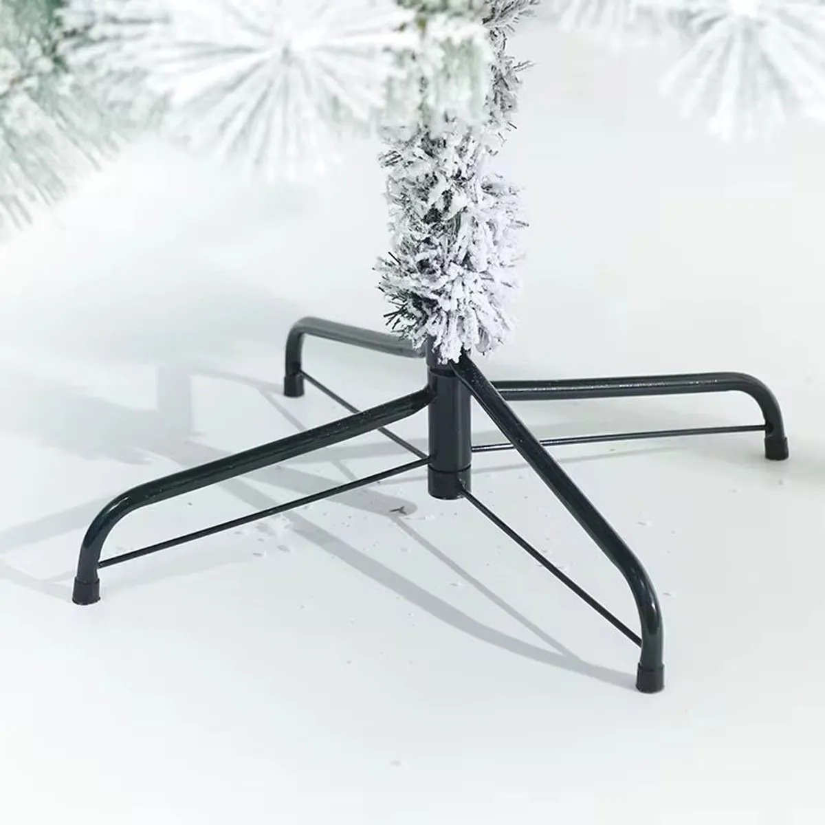 GENERICO - Árbol De Navidad Nevado 180cm Frondoso Árbol Artificial