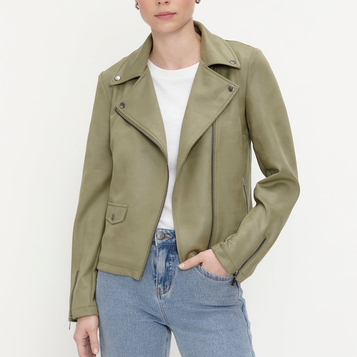 ASH - Chaqueta Verde Musgo Mujer Ash