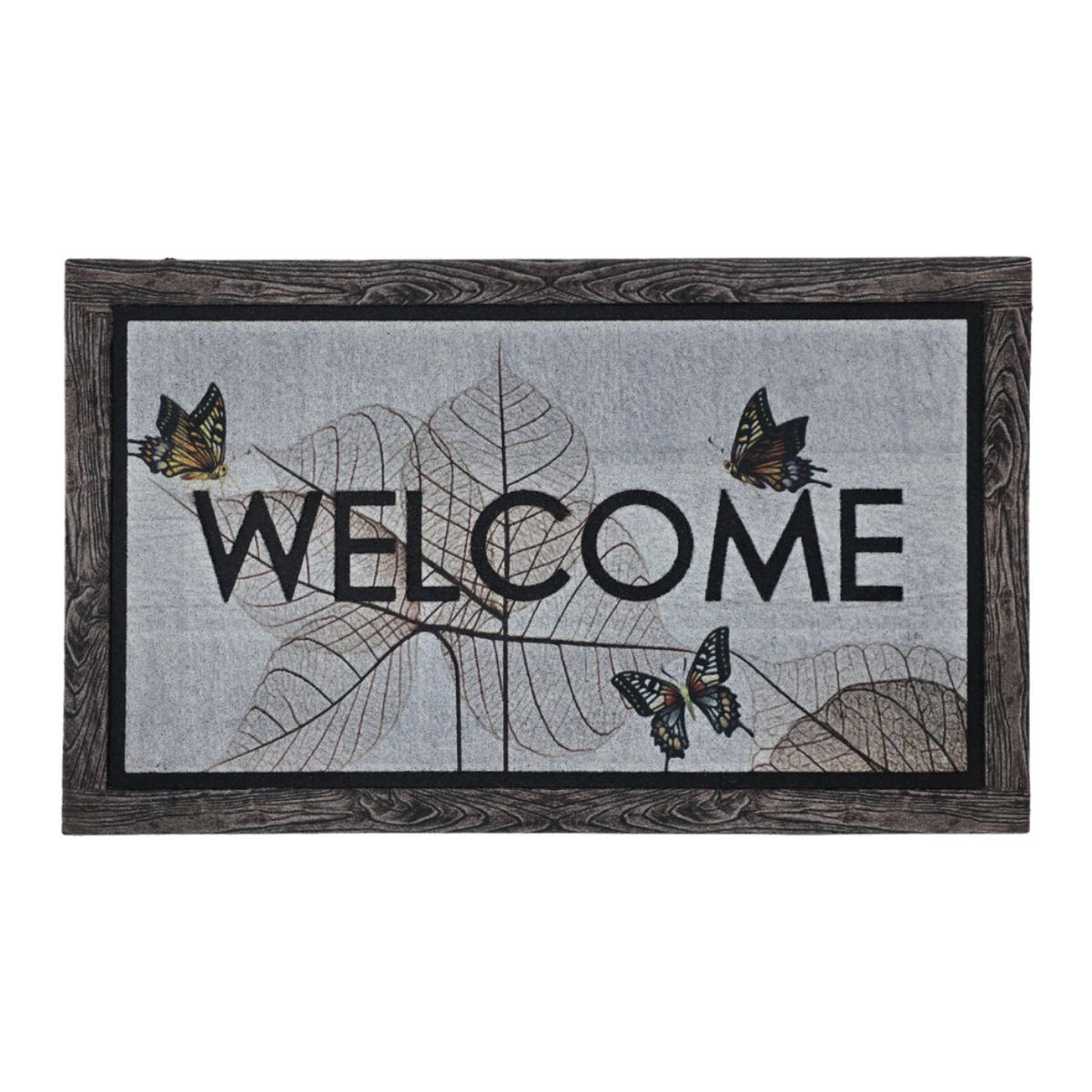 GENERICO - Alfombra Limpiapies Felpudo Alfombra De Entrada Mariposas