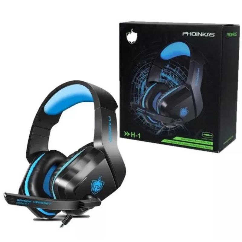 GENERICO - Auriculares Gamer con Micrófono Phoinkas H1