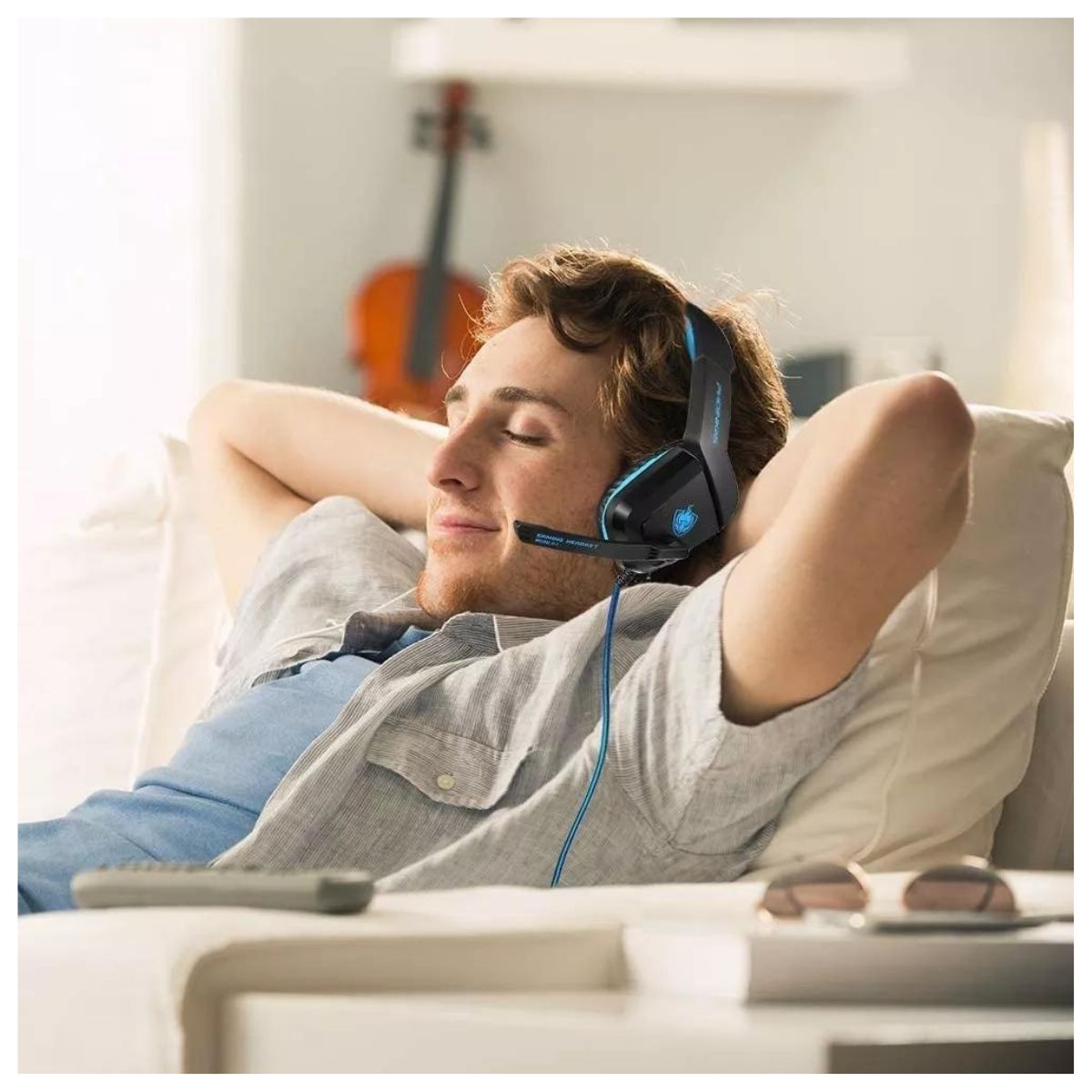 GENERICO - Auriculares Gamer con Micrófono Phoinkas H1