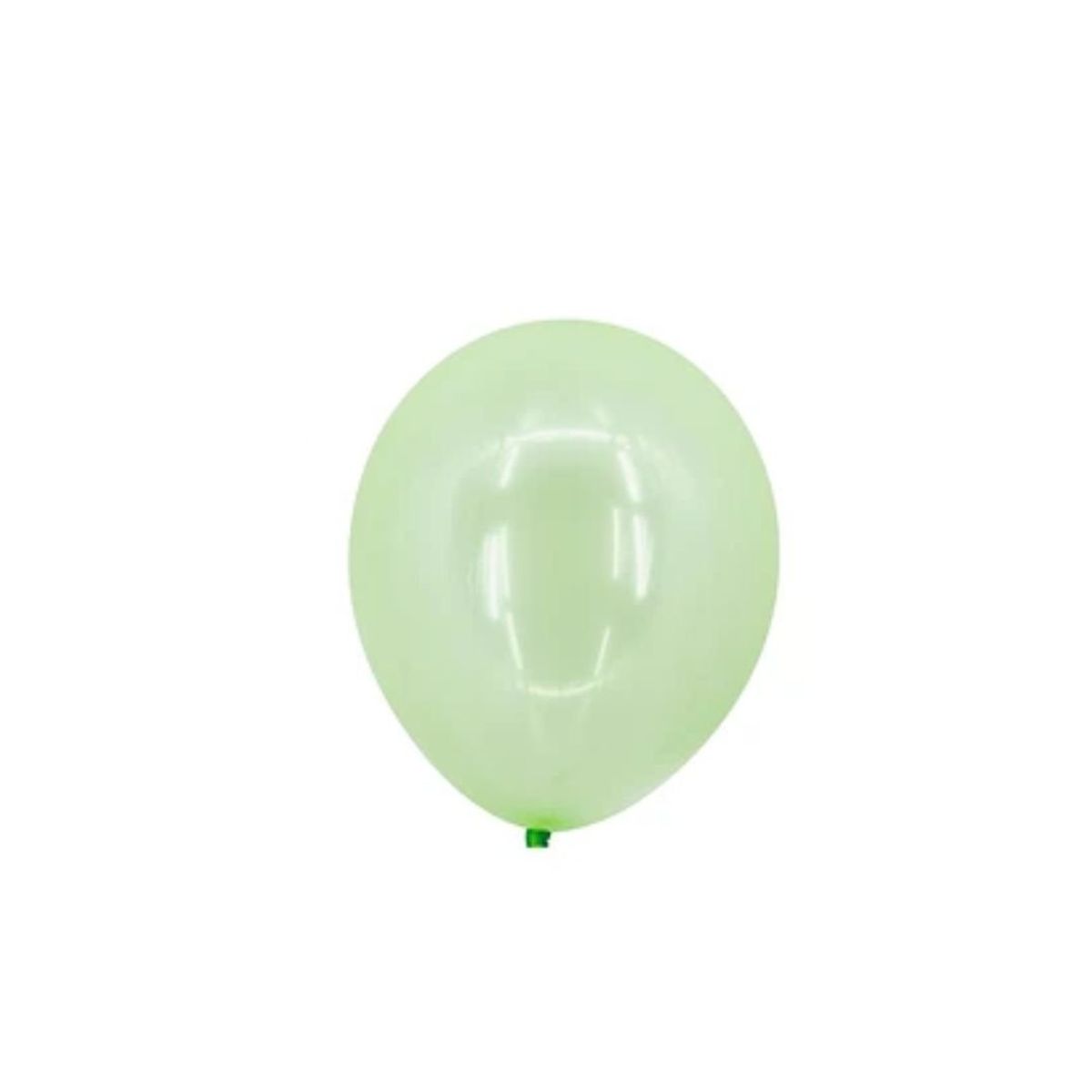GENERICO - Globos De Látex Verde Fluorescente 10pcs 21cm