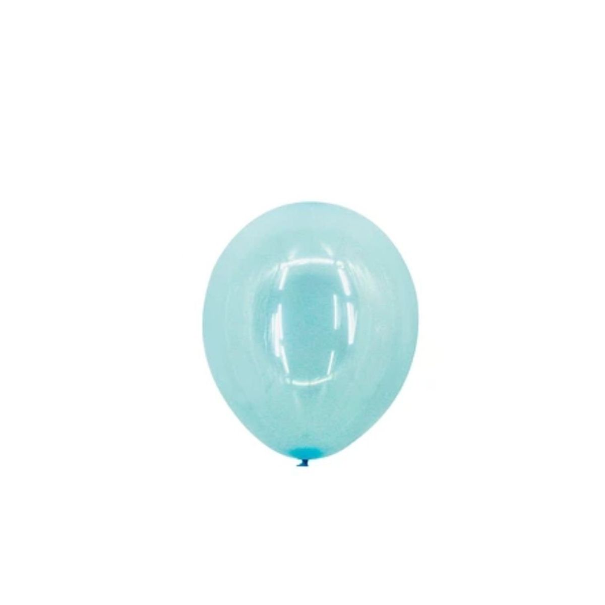 GENERICO - Globos De Látex Azul Fluorescente 10pcs 21CM