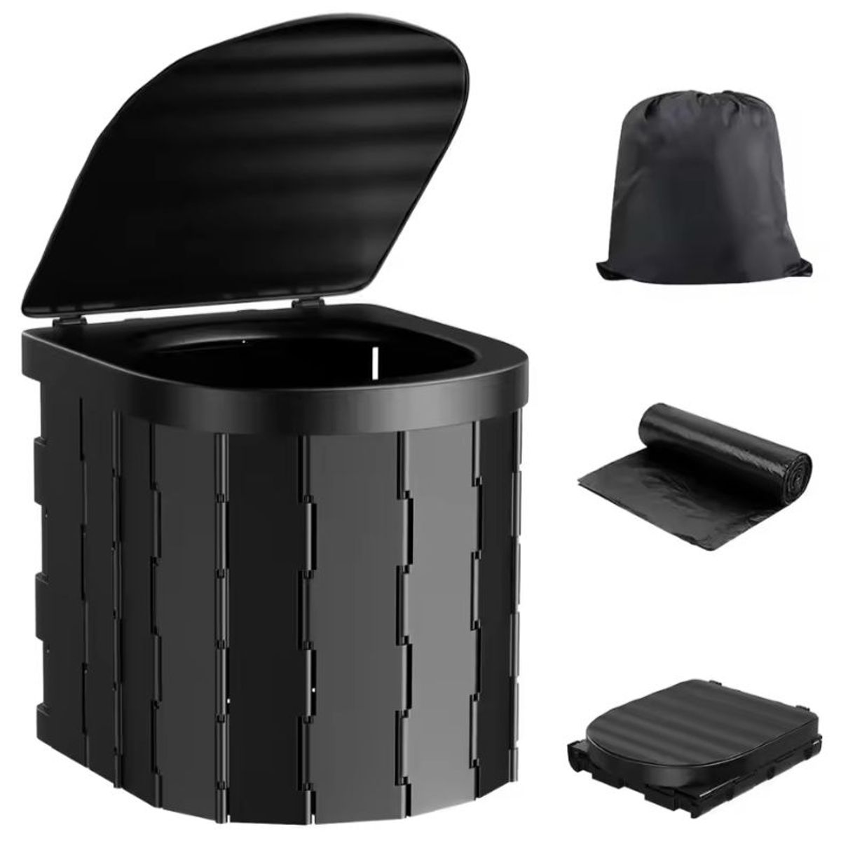 GENERICO - Inodoro Químico Portátil Baño Químico Plegable Para Camping