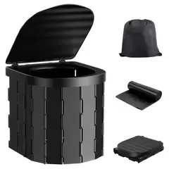 GENERICO - Inodoro Químico Portátil Baño Químico Plegable Para Camping