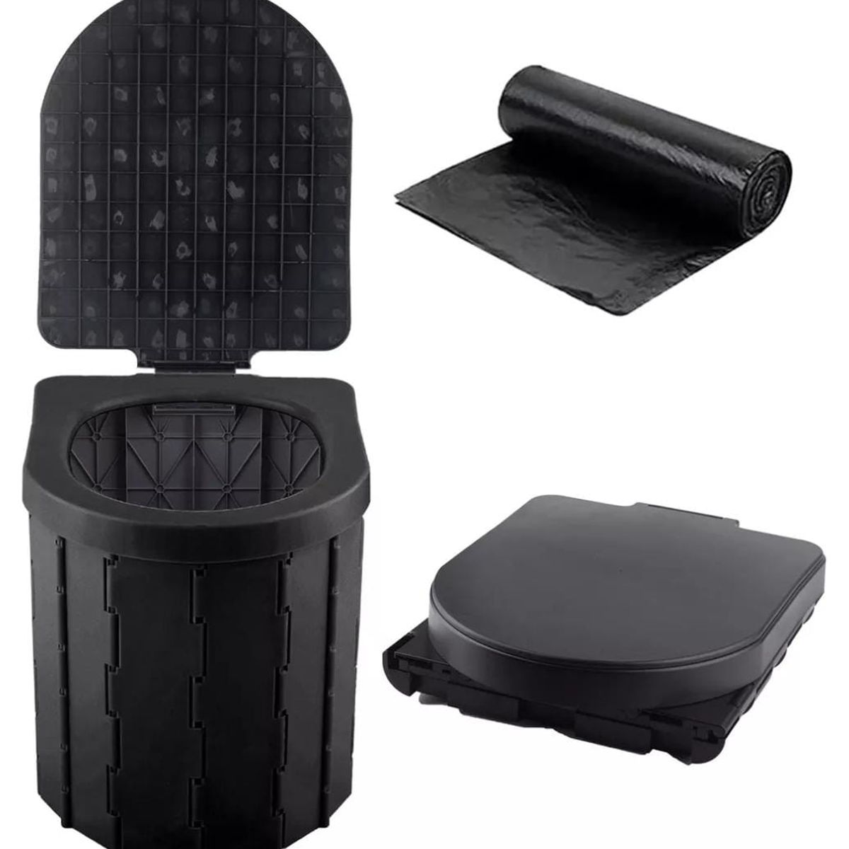 GENERICO - Inodoro Químico Portátil Baño Químico Plegable Para Camping