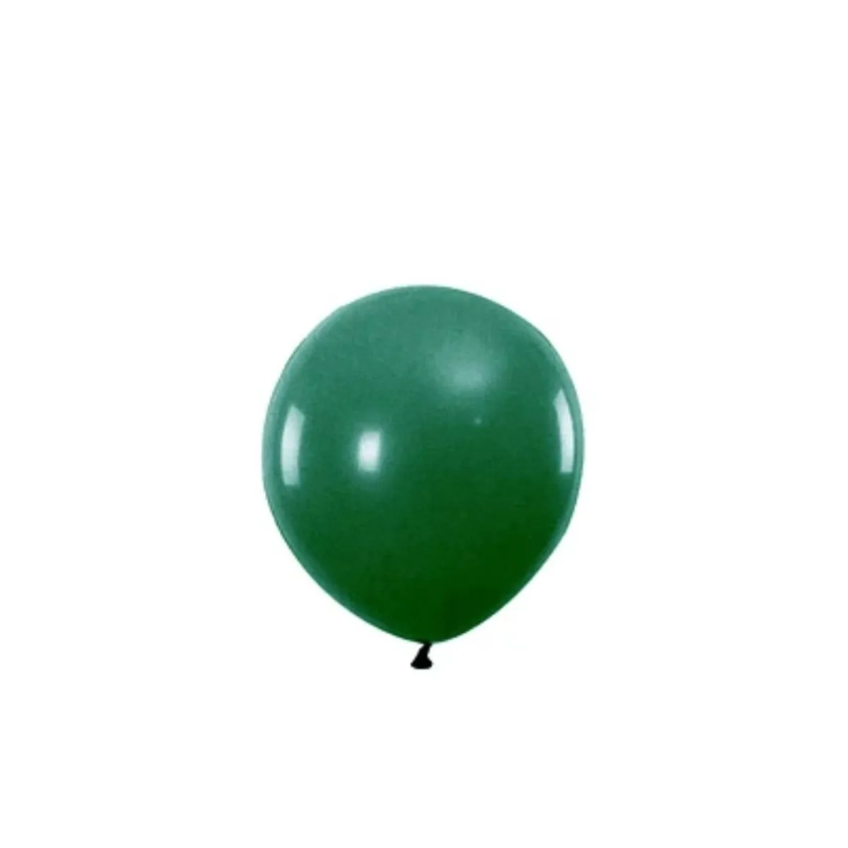 GENERICO - Globos 23cm 12 Pcs Verde Oscuro