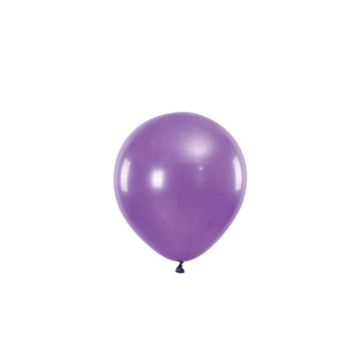 GENERICO - Globos De Látex Brillantes 23cm Morado Oscuro 12pcs