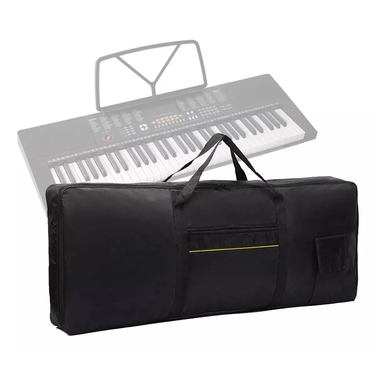KUANGYE - Funda Teclado 61 Teclas Music Impermeable