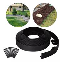 Limitador De Jardín Separador De Césped Burlete 5cmx10m