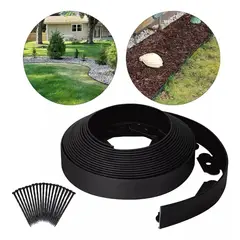 KUANGYE - Limitador De Jardín Separador De Césped Burlete 5cmx10m