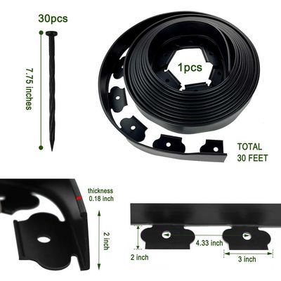 Imagen 2 del producto Limitador De Jardín Separador De Césped Burlete 5cmx10m